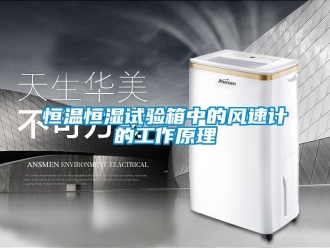 知识百科恒温恒湿试验箱中的风速计的工作原理