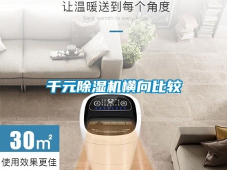 行业资讯千元除湿机横向比较