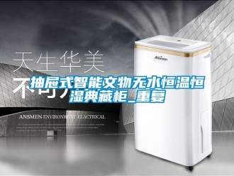 知识百科抽屉式智能文物无水恒温恒湿典藏柜_重复