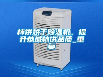 行业资讯柿饼烘干除湿机，提升恭城柿饼品质_重复