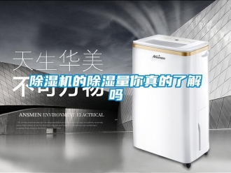 常见问题除湿机的除湿量你真的了解吗