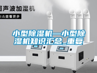 行业资讯小型除湿机—小型除湿机知识汇总_重复