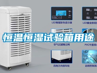 知识百科恒温恒湿试验箱用途