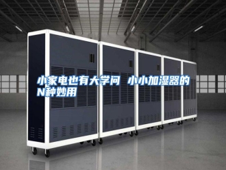 行业资讯小家电也有大学问 小小加湿器的N种妙用