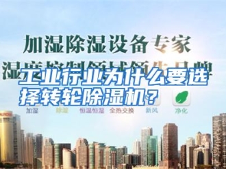 行业资讯工业行业为什么要选择转轮除湿机？
