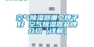 空气除湿器哪个牌子好 空气除湿器品牌介绍【详解】