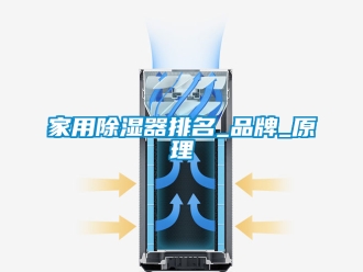 行业资讯家用除湿器排名_品牌_原理