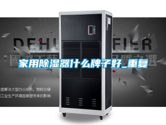 行业资讯家用除湿器什么牌子好_重复