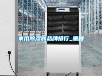 行业资讯家用除湿器品牌排行_重复
