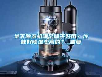 行业资讯地下除湿机哪个牌子好用？性能好除湿率高的？_重复