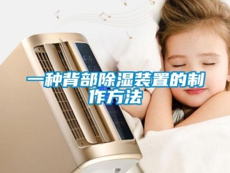 行业资讯一种背部除湿装置的制作方法