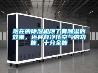 行业资讯现在的除湿机除了有除湿的效果，还具有净化空气的功能，十分全能