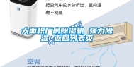 大面积厂房除湿机 强力除湿 返回列表页