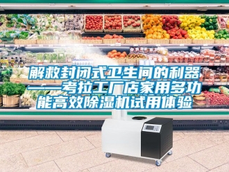 行业资讯解救封闭式卫生间的利器——考拉工厂店家用多功能高效除湿机试用体验