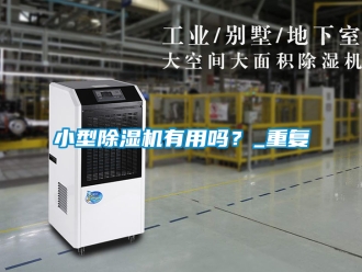行业资讯小型除湿机有用吗？_重复