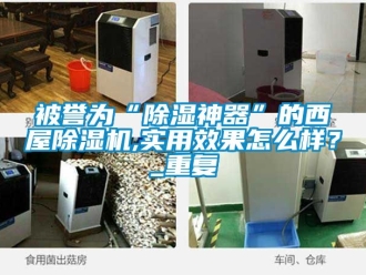 企业动态被誉为“除湿神器”的西屋除湿机,实用效果怎么样？_重复
