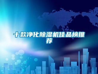 行业资讯十款净化除湿机佳品榜推荐