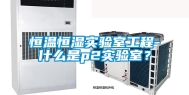 恒温恒湿实验室工程-什么是p2实验室？