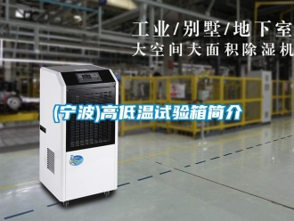 常见问题(宁波)高低温试验箱简介