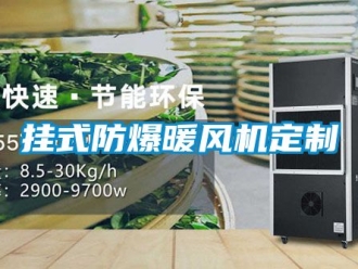 企业动态挂式防爆暖风机定制
