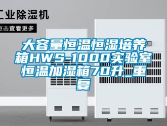 知识百科大容量恒温恒湿培养箱HWS-1000实验室恒温加湿箱70升_重复