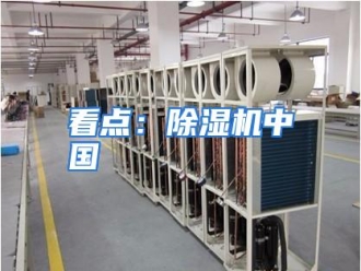 行业资讯看点：除湿机中国
