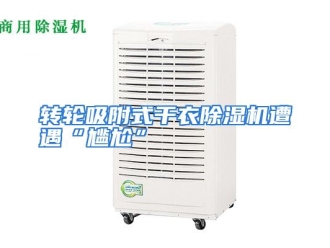 常见问题转轮吸附式干衣除湿机遭遇“尴尬”