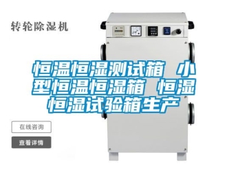 知识百科恒温恒湿测试箱 小型恒温恒湿箱 恒湿恒湿试验箱生产
