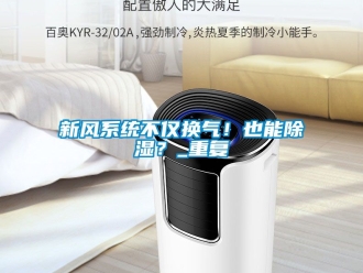 行业资讯新风系统不仅换气！也能除湿？_重复