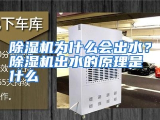 常见问题除湿机为什么会出水？除湿机出水的原理是什么