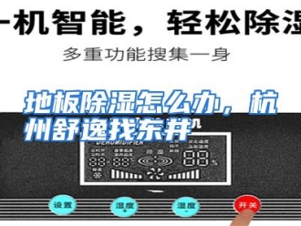 常见问题地板除湿怎么办，杭州舒逸找东井