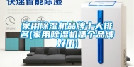 家用除湿机品牌十大排名(家用除湿机哪个品牌好用)