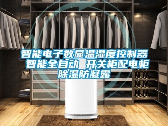 行业资讯智能电子数显温湿度控制器 智能全自动 开关柜配电柜除湿防凝露