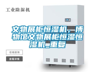 知识百科文物展柜恒湿机，博物馆文物展柜恒湿恒湿机_重复