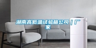 湖南高低温试验箱公司｜厂家
