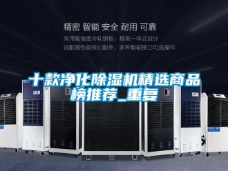 行业资讯十款净化除湿机精选商品榜推荐_重复