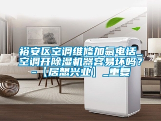 行业资讯裕安区空调维修加氟电话_空调开除湿机器容易坏吗？-【居想兴业】_重复