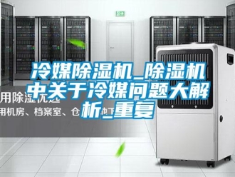 行业资讯冷媒除湿机_除湿机中关于冷媒问题大解析_重复