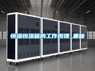 知识百科恒温恒湿箱的工作原理_重复