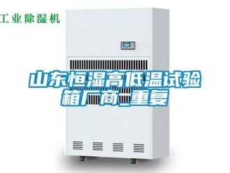 知识百科山东恒湿高低温试验箱厂商_重复