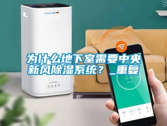 行业资讯为什么地下室需要中央新风除湿系统？_重复