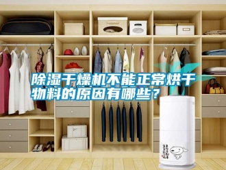 常见问题除湿干燥机不能正常烘干物料的原因有哪些？