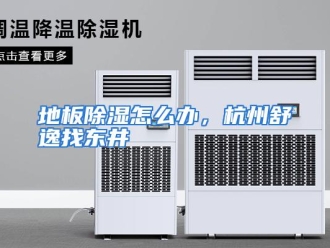 常见问题地板除湿怎么办，杭州舒逸找东井