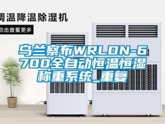 知识百科乌兰察布WRLDN-6700全自动恒温恒湿称重系统_重复