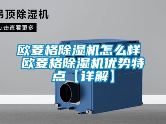 行业资讯欧菱格除湿机怎么样 欧菱格除湿机优势特点【详解】
