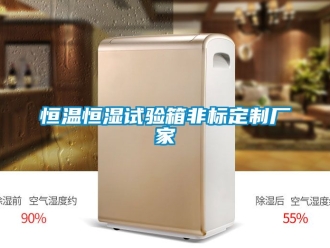 知识百科恒温恒湿试验箱非标定制厂家