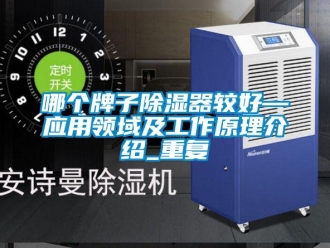 行业资讯哪个牌子除湿器较好—应用领域及工作原理介绍_重复