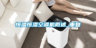 恒温恒湿空调机概述_重复