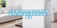 实验室冷水机,净化恒温恒湿机,洁净恒温恒湿机,除湿机_重复