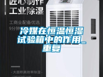 知识百科冷媒在恒温恒湿试验箱中的作用_重复
